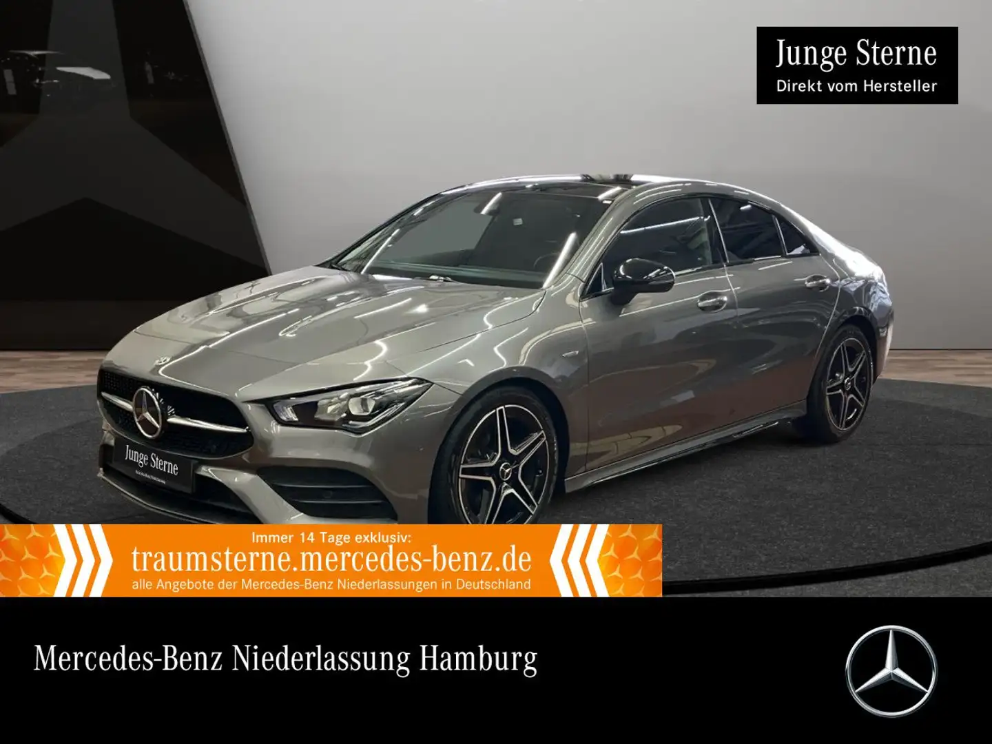 Mercedes-Benz CLA 200 EDITION 2020+AMG+NIGHT+PANO+LED+KAMERA+7G Gris - 1