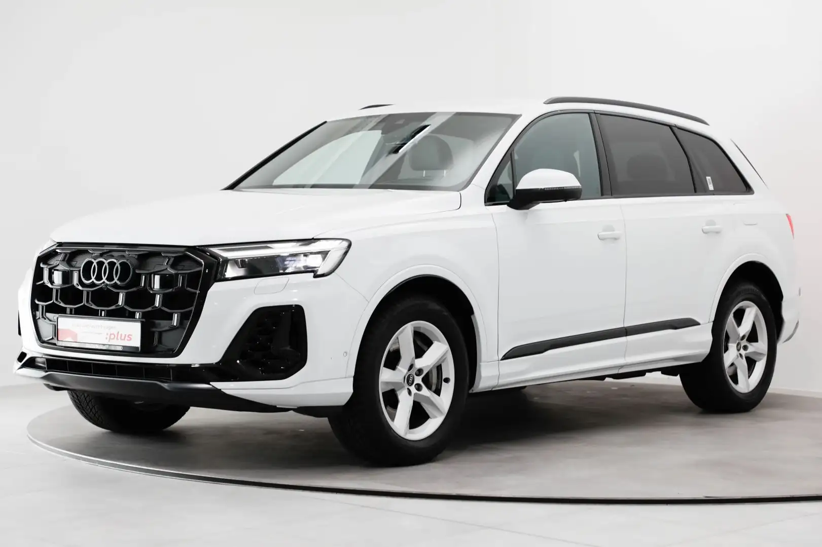 Audi Q7 55 TFSIe quattro Luft HUD Matrix 360° Leder Weiß - 2