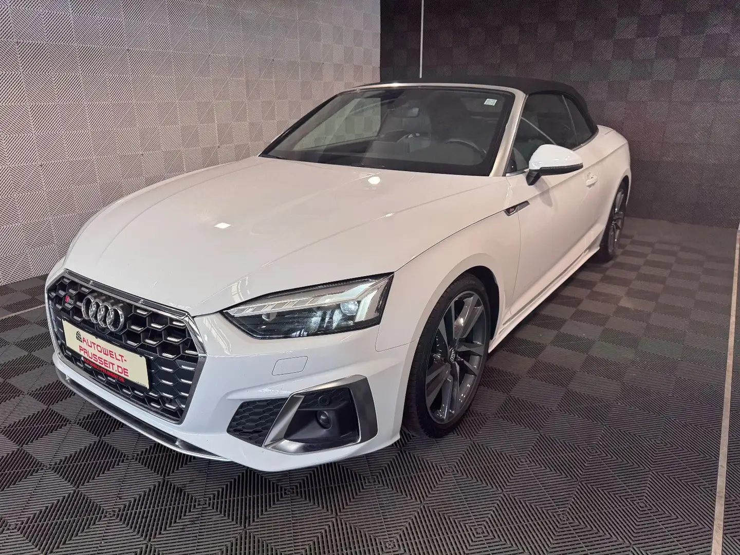 Audi S5 Cabriolet QU*MATRIX LED*R.KAM-LED-AHK-MEMORY Weiß - 2