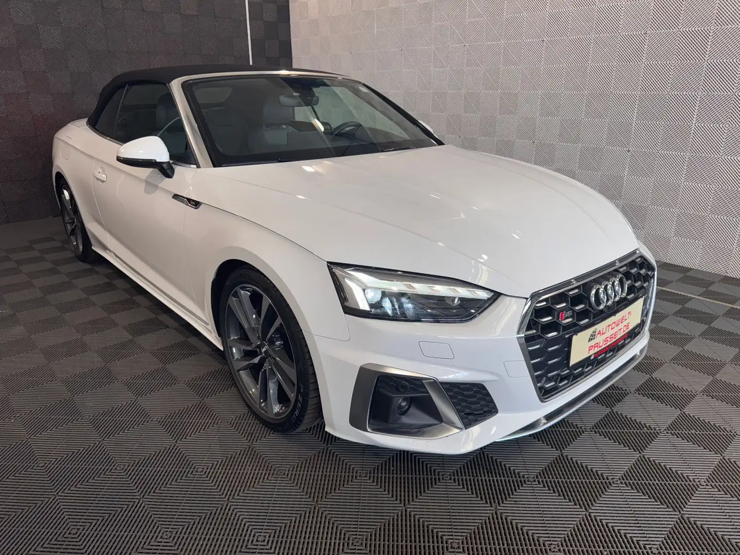 Audi S5 Cabriolet QU*MATRIX LED*R.KAM-LED-AHK-MEMORY Weiß - 1