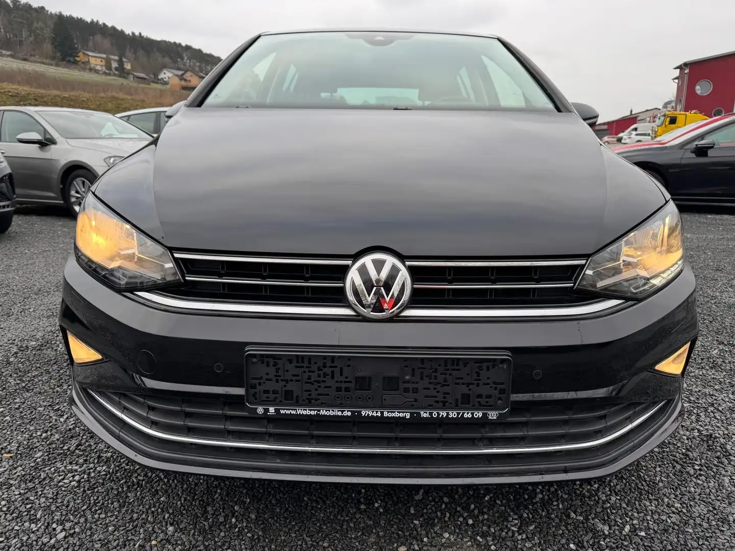 Volkswagen Golf Sportsvan VII 1.6 TDI *IQ-Drive*PDCvo+hi*SH Schwarz - 2