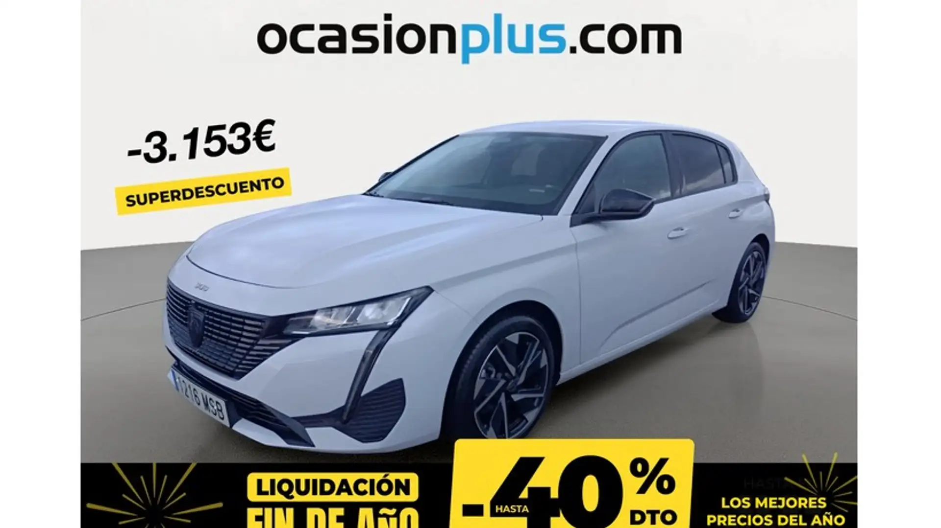 Peugeot 308 1.5 BlueHDi S&S Allure EAT8 130 Blanc - 1