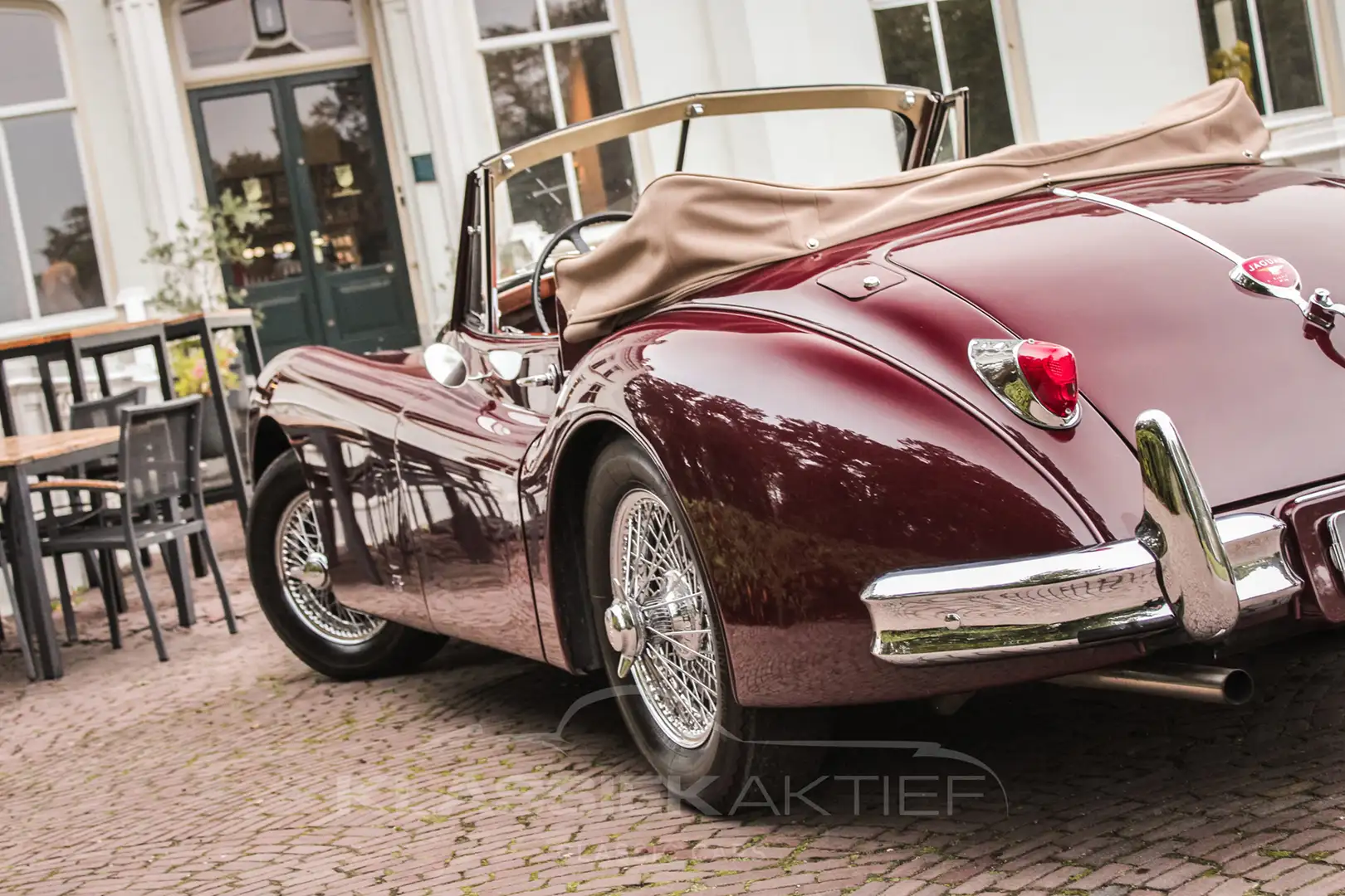 Jaguar XK 140 DHC Automatic Rosso - 2