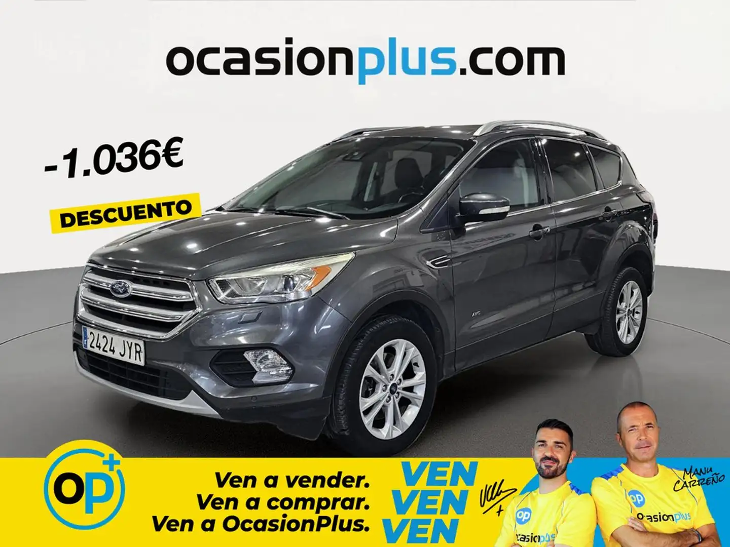 Ford Kuga 2.0TDCi Auto S&S Titanium 4x4 PS 150 Gris - 1