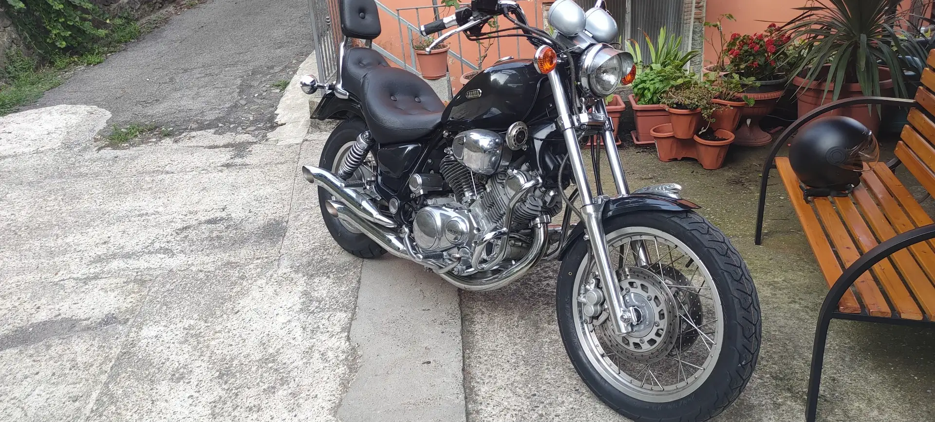 Yamaha XVS 1100 Nero - 2