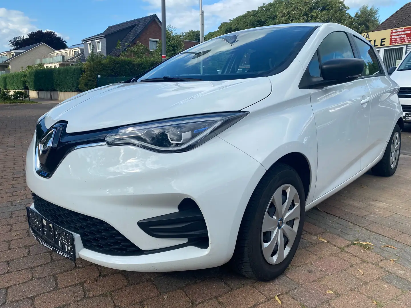 Renault ZOE Life-Elektro+Klima+Tempo-Batteriemiete Blanc - 1
