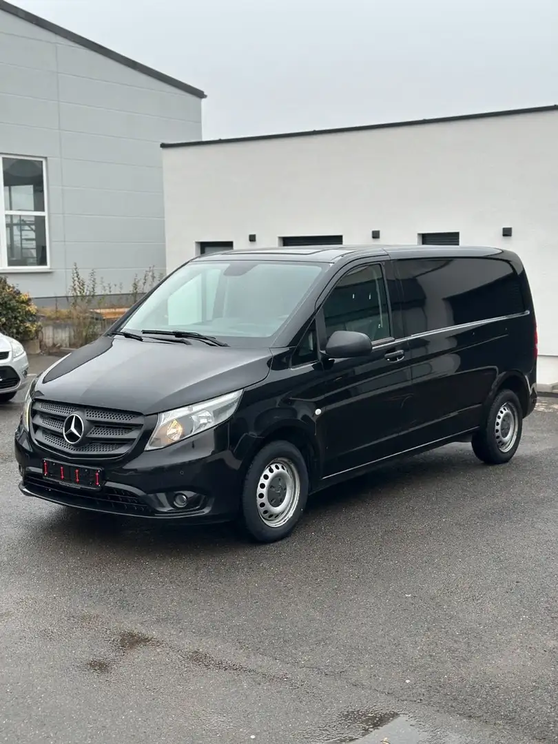 Mercedes-Benz Vito Kasten 114 CDI  HU NEU/REIFEN /KAMERA/AHK Negro - 2