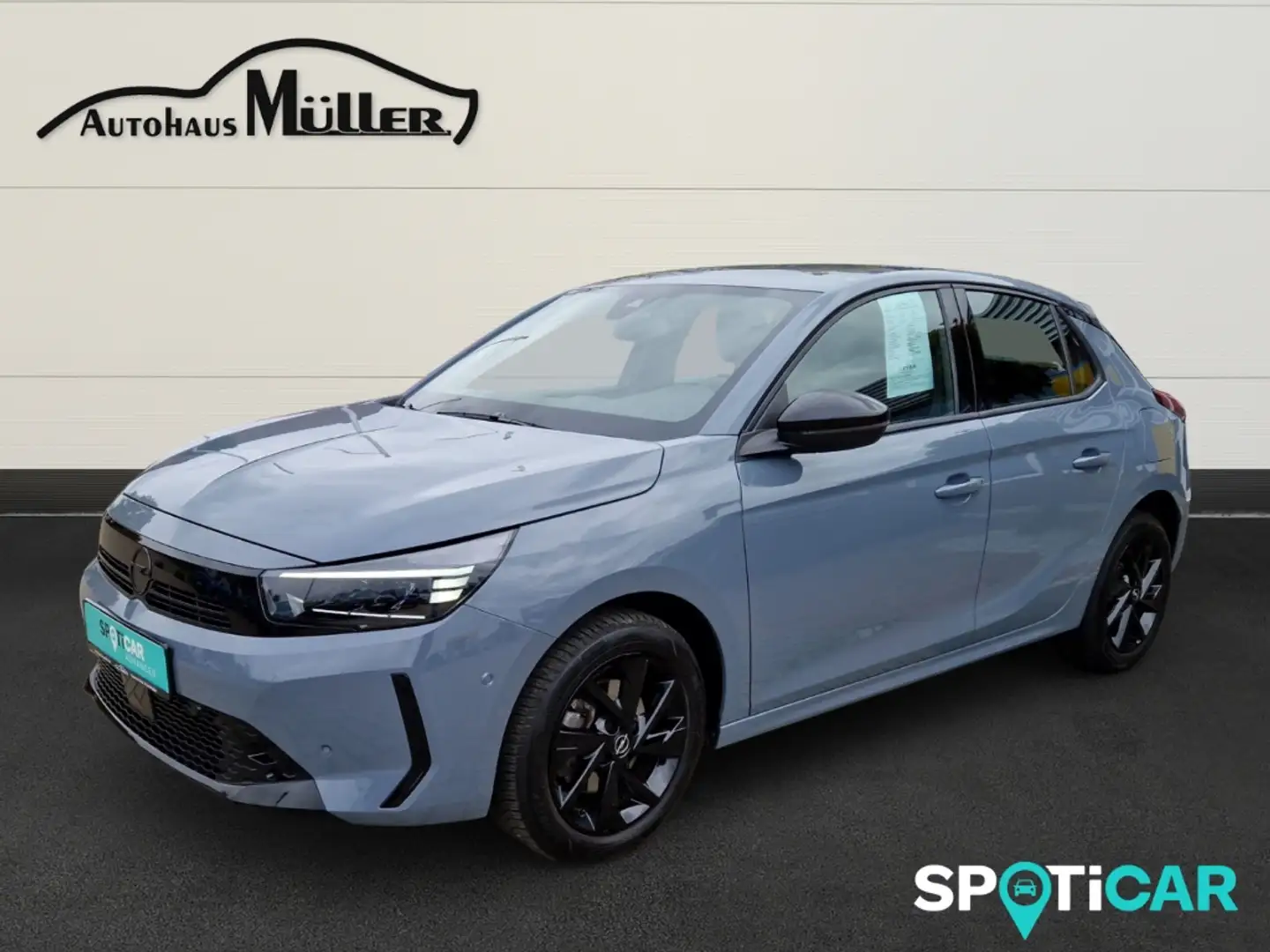 Opel Corsa F GS SHZ LHZ KAMERA DAB ALLWETTER PDC Gris - 1