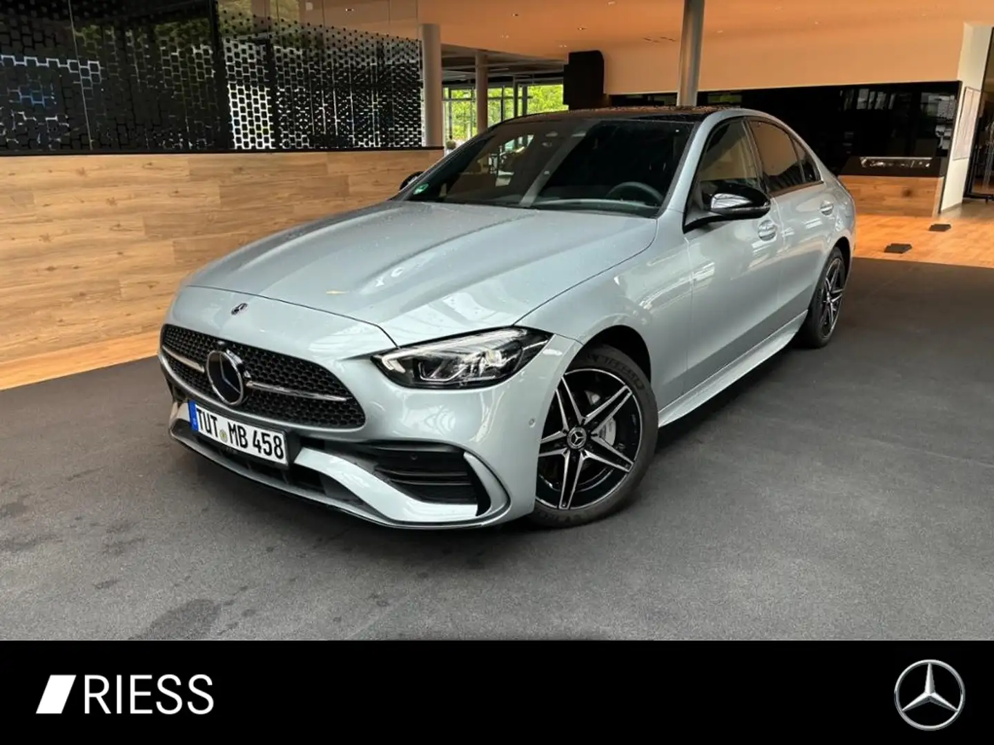 Mercedes-Benz C 400 e 4M AMG+AHK+PANO+DISTRONIC+KAMERA+THERMATIC Argent - 1