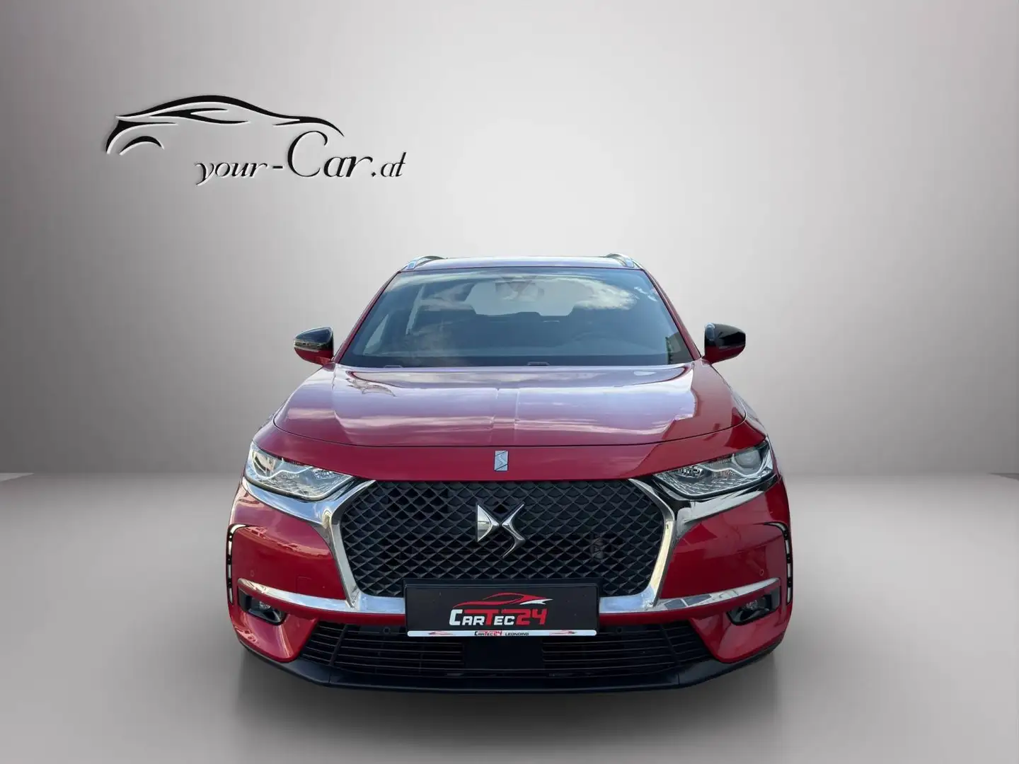DS Automobiles DS 7 Crossback BlueHDi 130 EAT8 So Chic *1. Besitz, SHA, TWA* Rot - 2