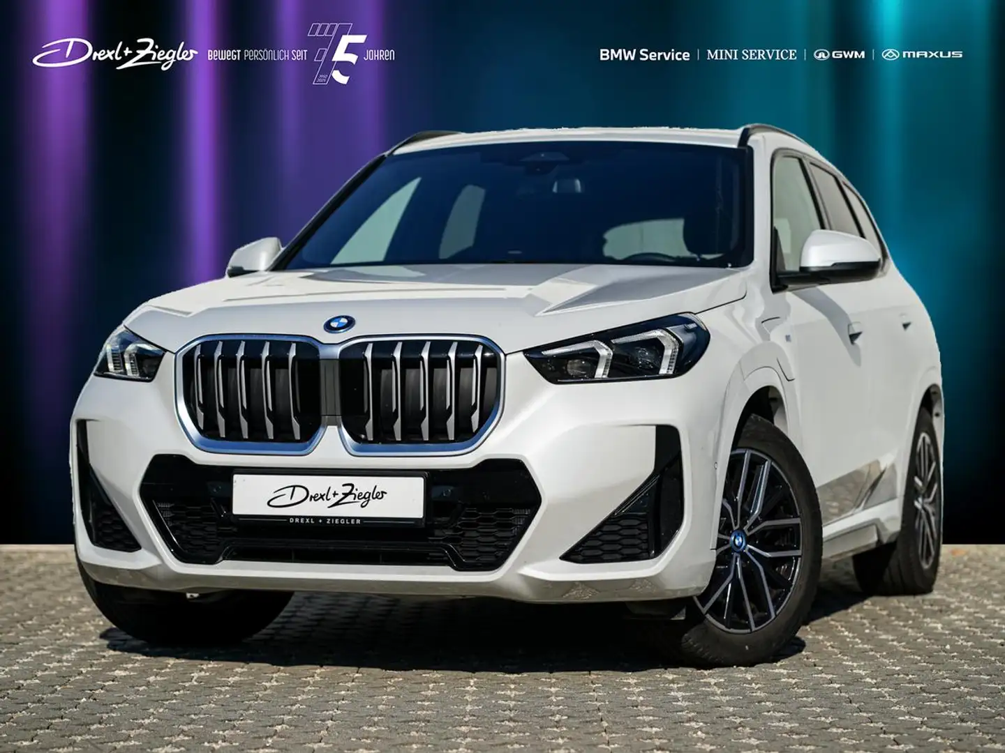 BMW X1 xDrive30e M Sport AHK AdLED Komfzg SpiegelP Blanc - 1
