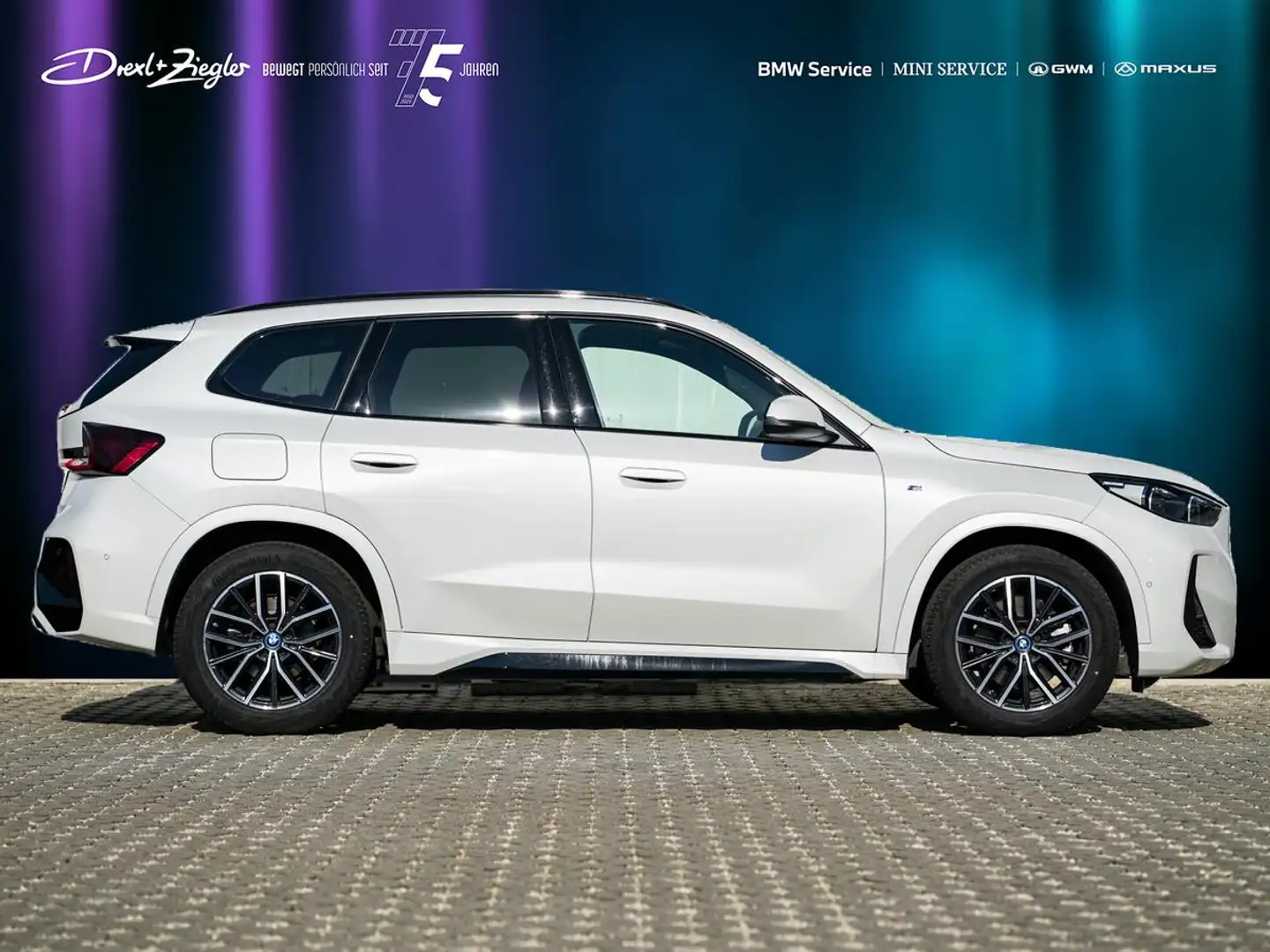 BMW X1 xDrive30e M Sport AHK AdLED Komfzg SpiegelP Blanc - 2