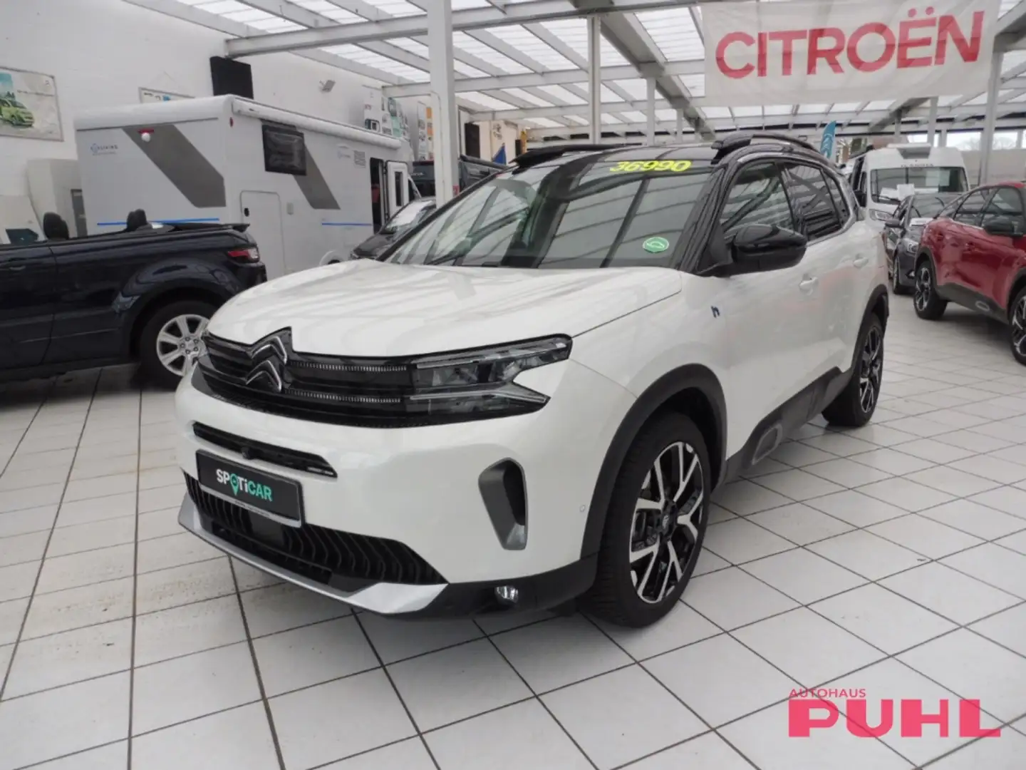 Citroen C5 Aircross Shine Pack Hybrid 225 Plug-In EU6d Weiß - 1
