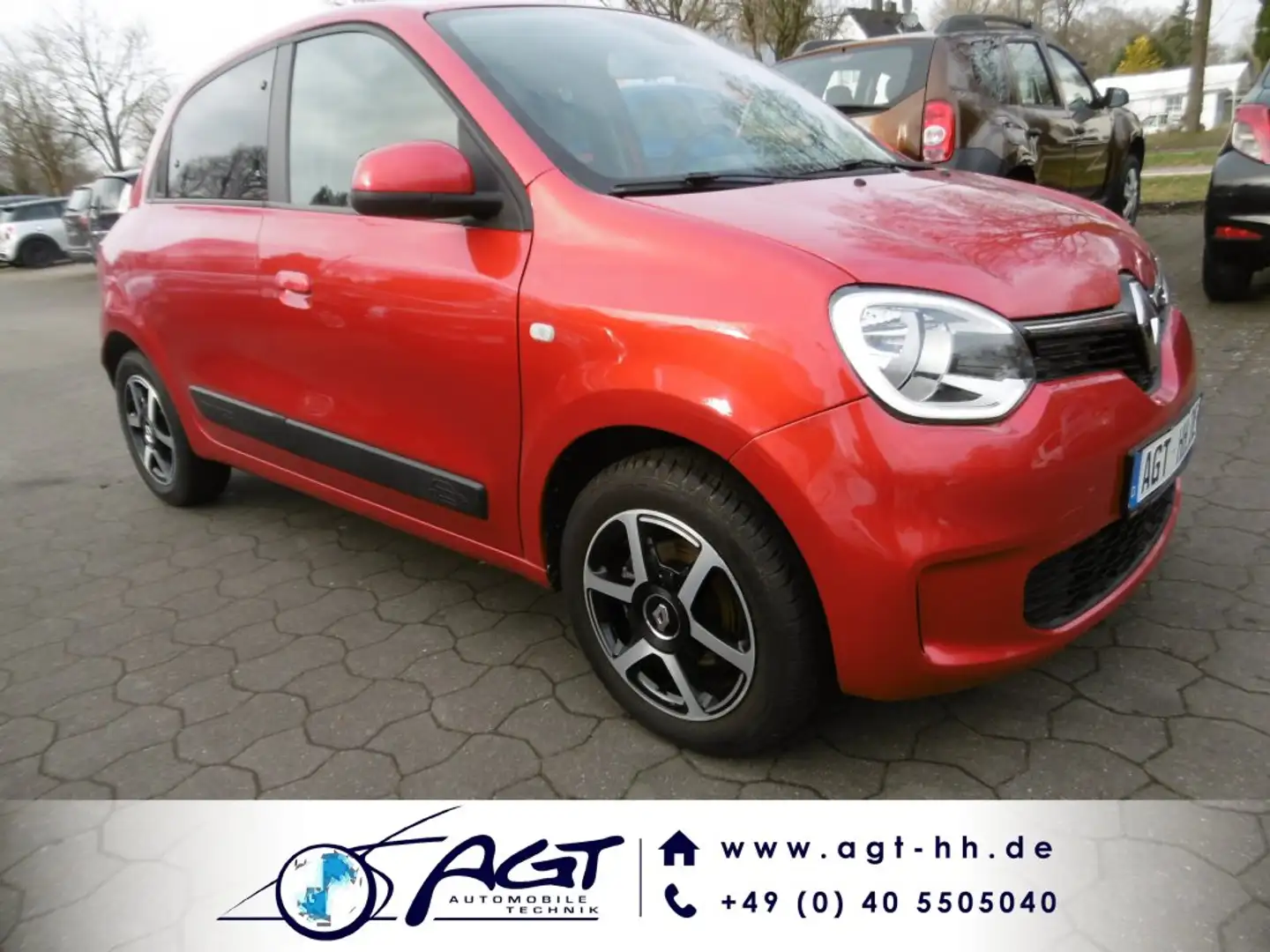 Renault Twingo 1.0 Limited Klima Bluetooth USB PDC Rot - 1