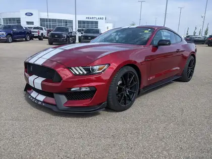 Red 2017 Ford Mustang Shelby GT350 Fastback RWD Coupe Rear-Wheel Drive 6-Speed Manual