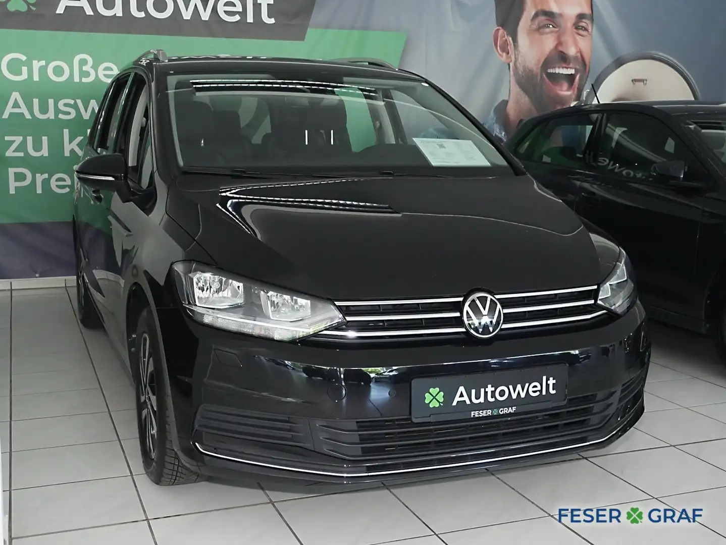 Volkswagen Touran Active 1.5 TSI Navi ACC DigiCockpit 7-Sitzer Noir - 2