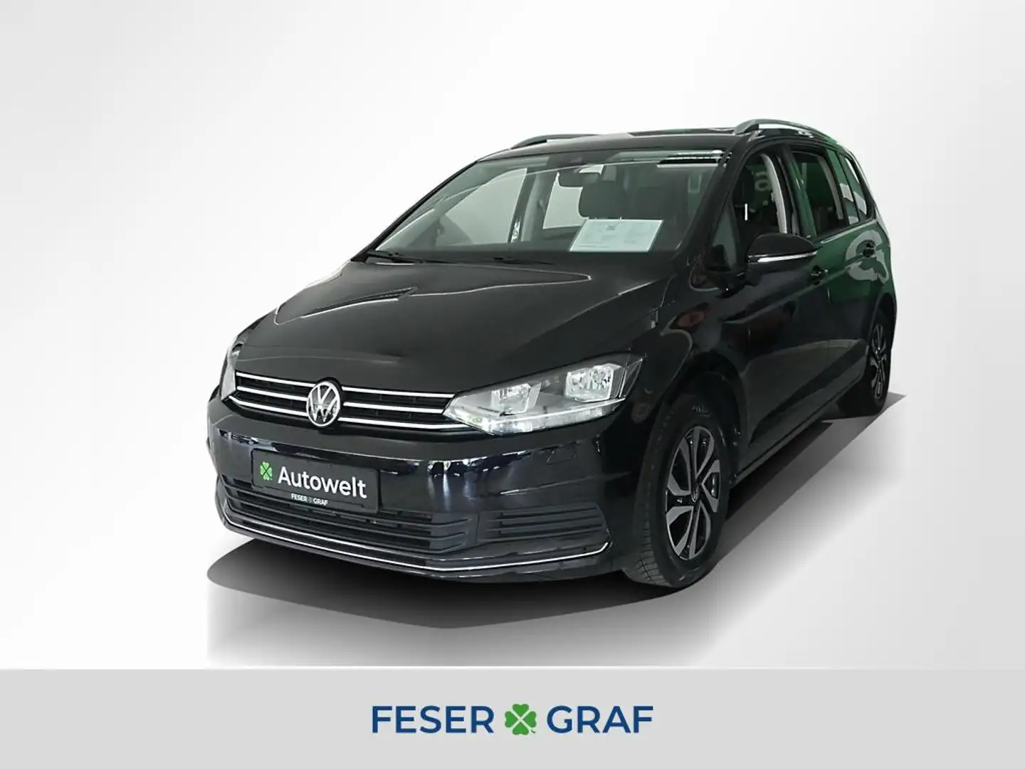 Volkswagen Touran Active 1.5 TSI Navi ACC DigiCockpit 7-Sitzer Noir - 1