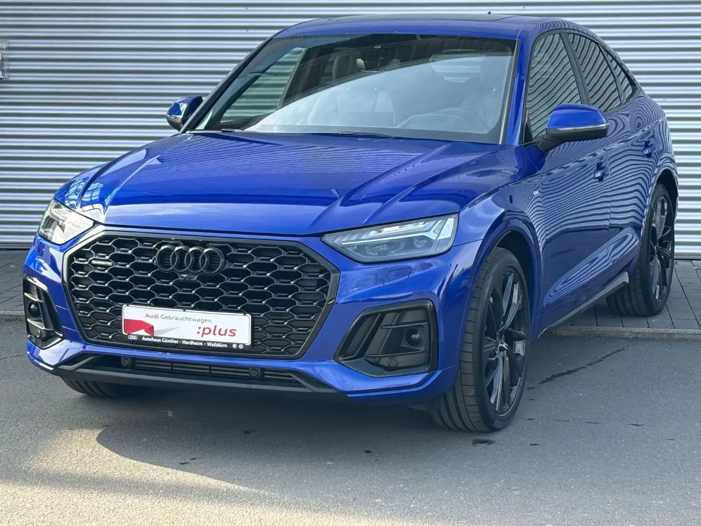 Audi Q5 S line 45 TFSI QUATTRO+WINTERRÄ+LUF Blau - 2