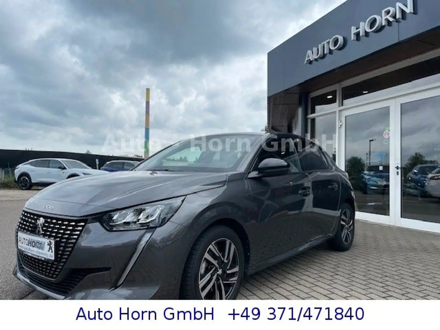 Peugeot 208 Allure PureTech 100 Gris - 1