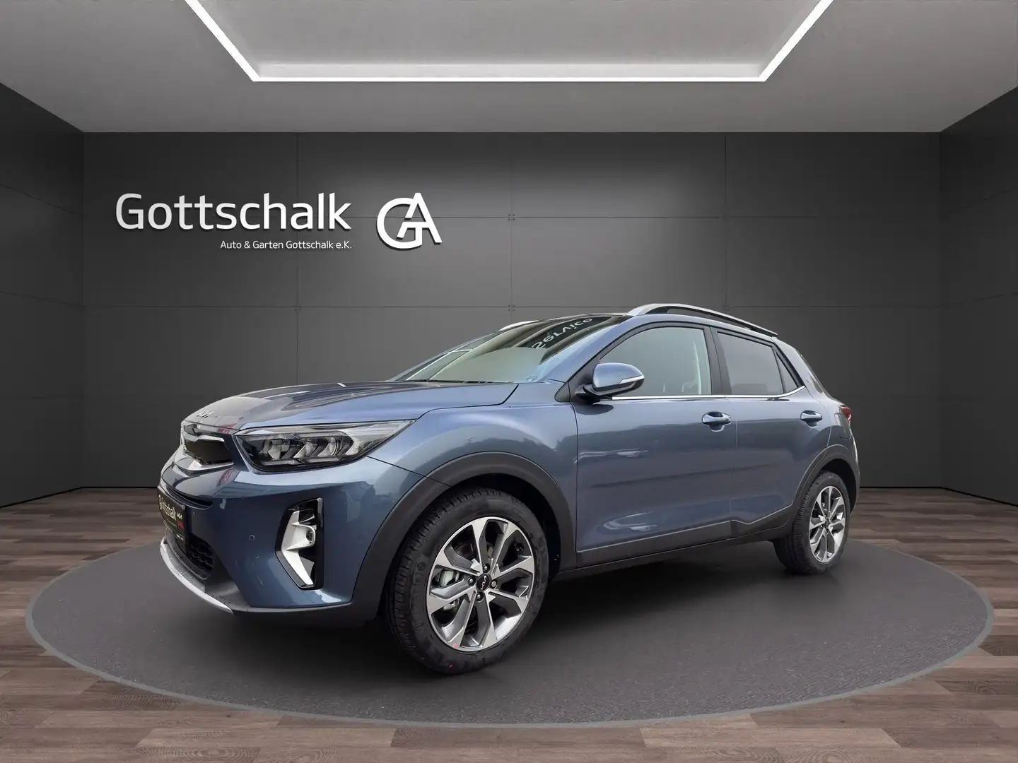 Kia Stonic 1.0T 100 48V DCT SPIRIT TECH Blau - 1