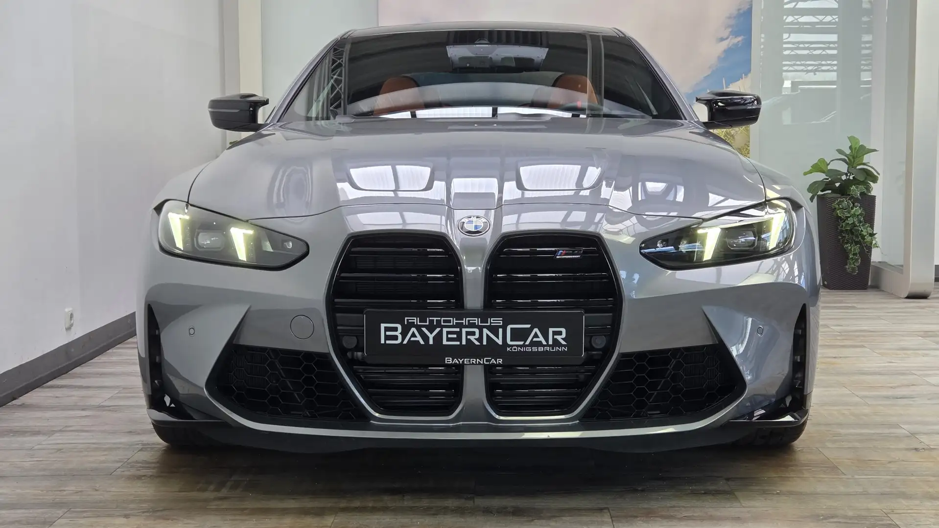 BMW M4 xDrive Competition Sitzlüftung HUD H&K Gris - 2