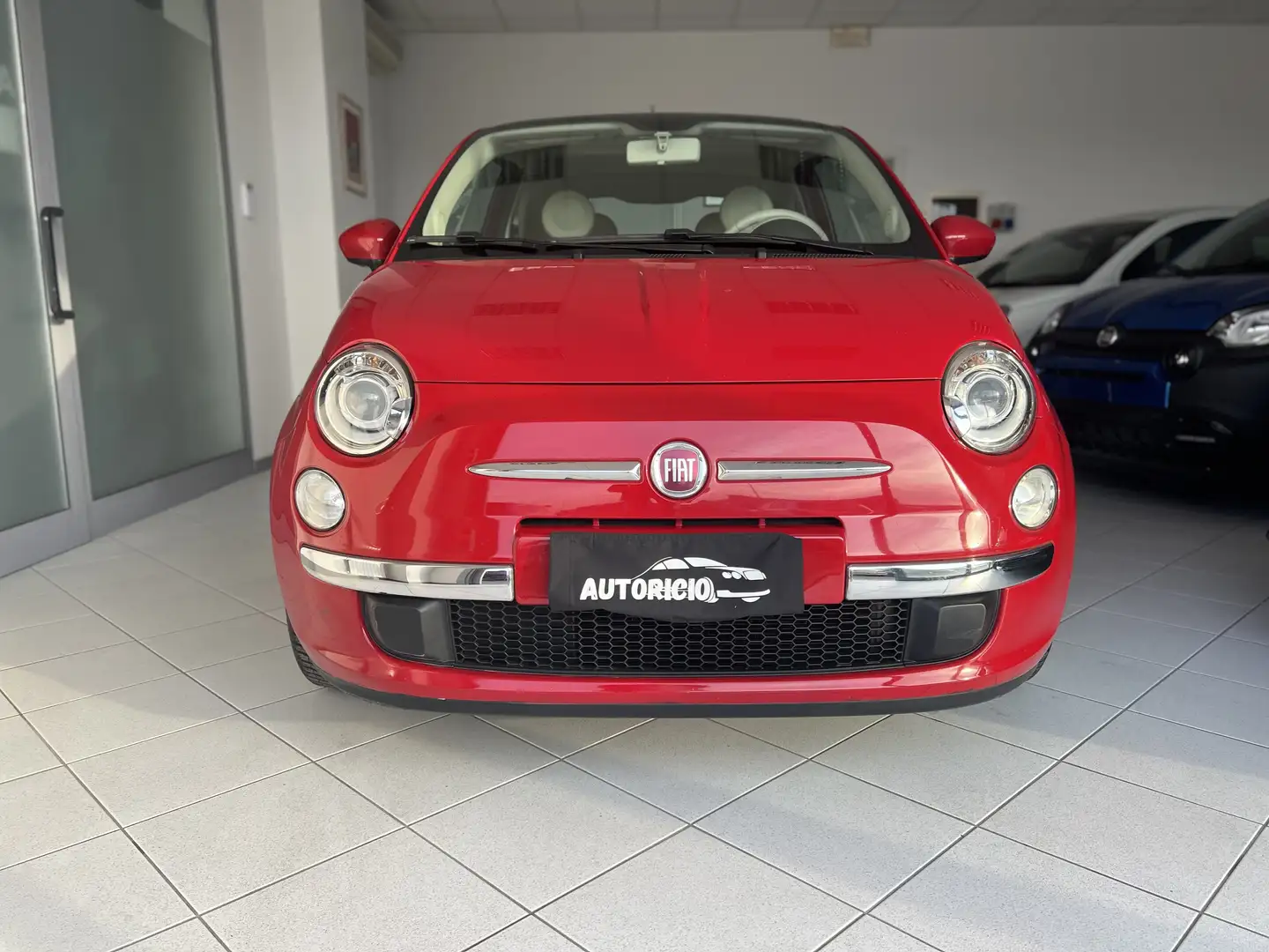 Fiat 500 1.2 Lounge 69cv E6 Rosso - 1