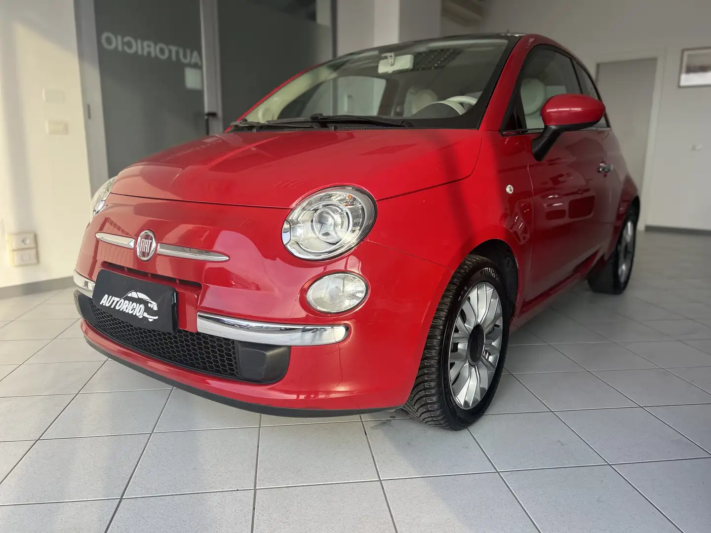 Fiat 500 1.2 Lounge 69cv E6 Rosso - 2