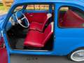 Fiat 500 F RUNDTACHO 1968 SYNC GETRIEBE TÜV & H NEU Blauw - thumbnail 4