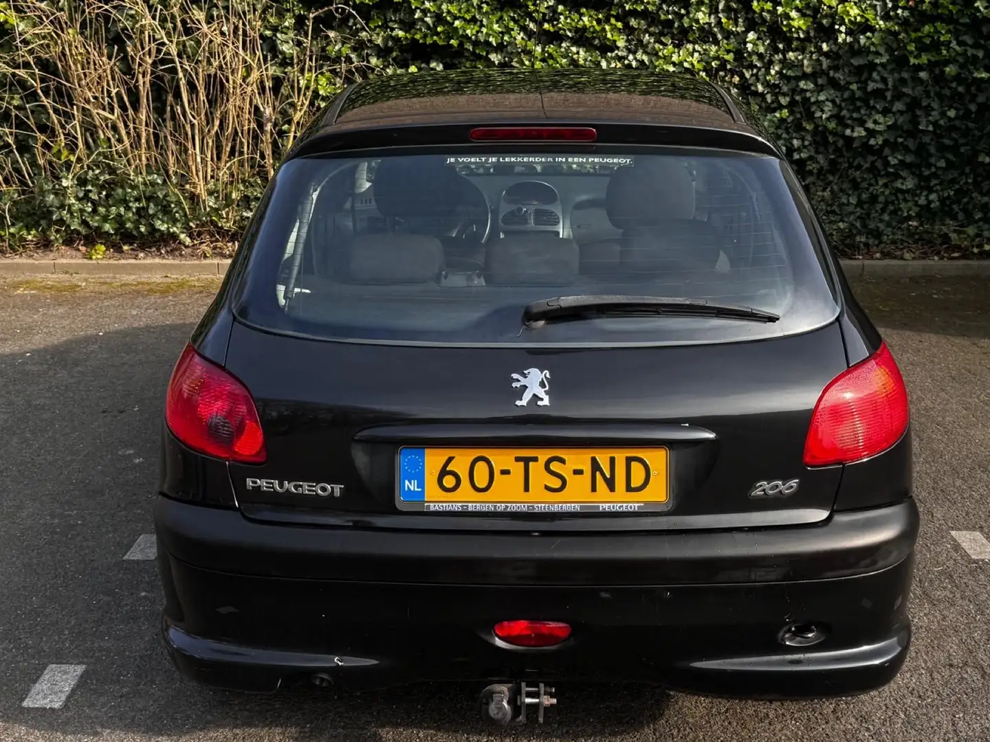 Peugeot 206 1.4 One-line Airco Apk Nap 4deurs Černá - 2