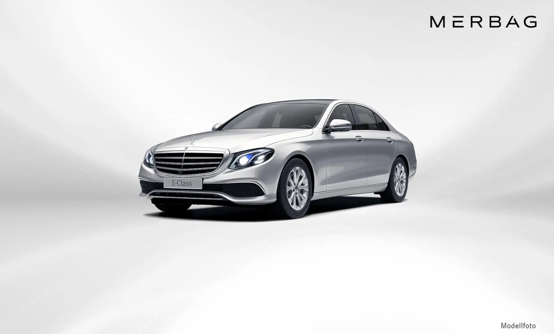 Mercedes-Benz E 200 4MATIC Limousine Silber - 1