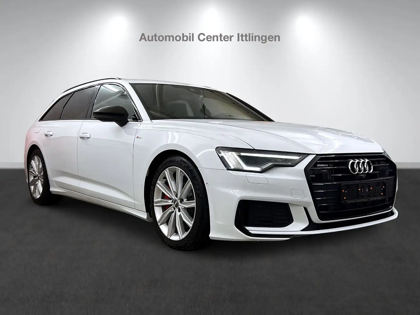 Audi A6 Avant 55 TFSI e quattro sport S line/Massage- Blanc - 1