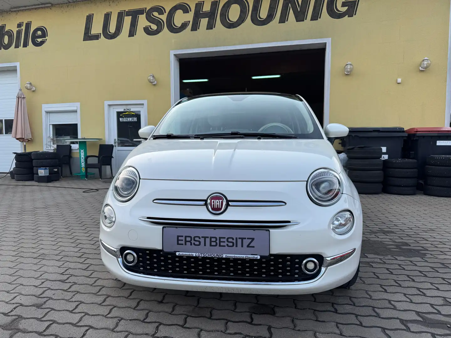 Fiat 500 500 1,2 69 Lounge Lounge Bianco - 1