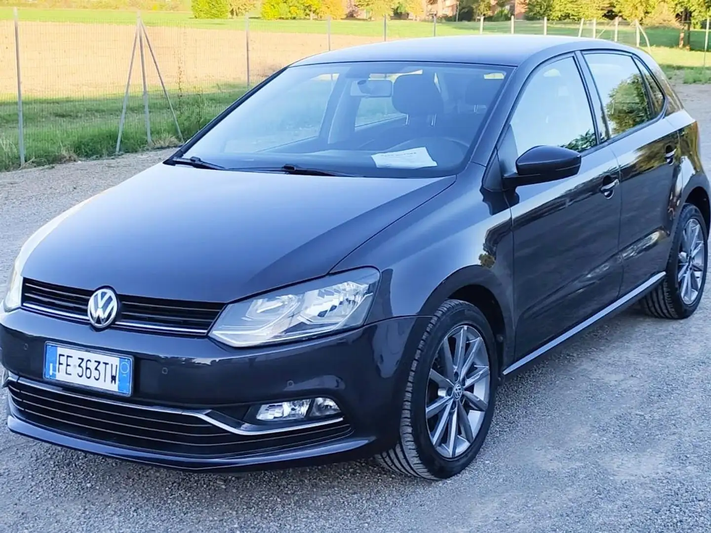 Volkswagen Polo Polo V 2014 5p 1.4 tdi bm Original 90cv Grigio - 2