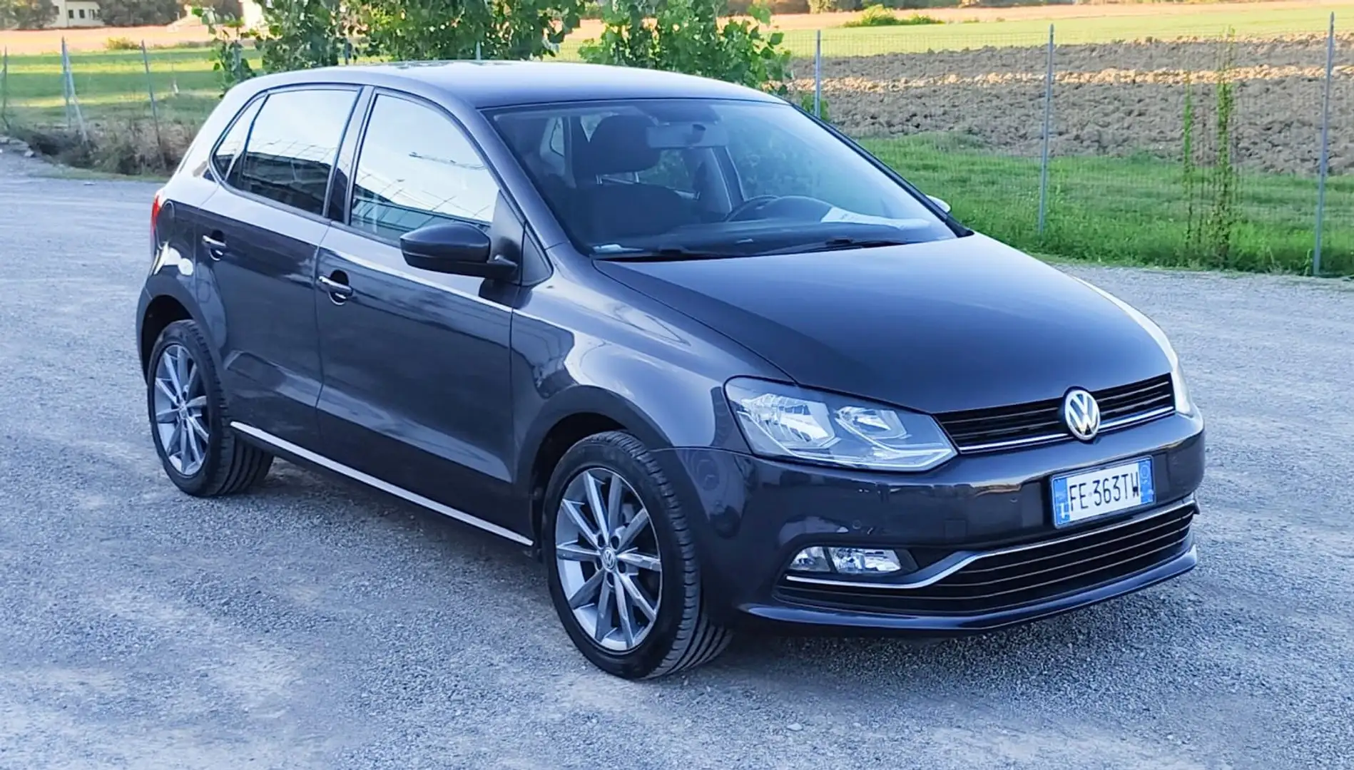 Volkswagen Polo Polo V 2014 5p 1.4 tdi bm Original 90cv Grigio - 1