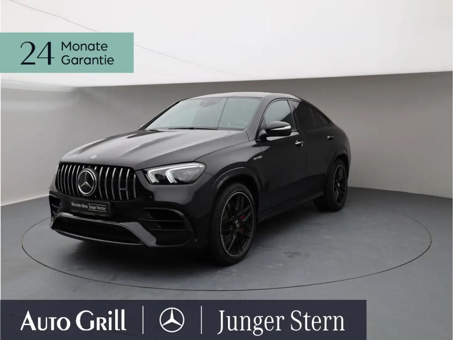 Mercedes-Benz GLE 63 AMG S 4M Coupe Night Fahras+ Pano 360 Mem Schwarz - 1
