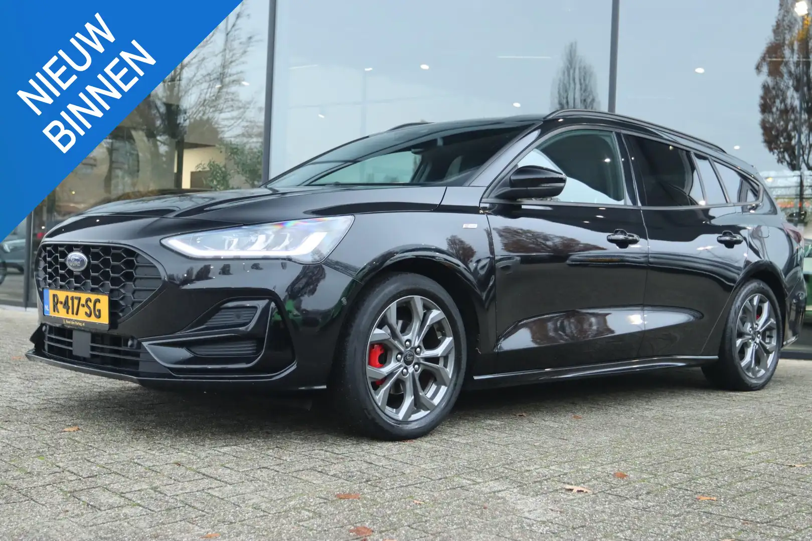 Ford Focus WAGON 1.0 ECOBOOST HYBRID ST-LINE | CARPLAY | WINT Noir - 1