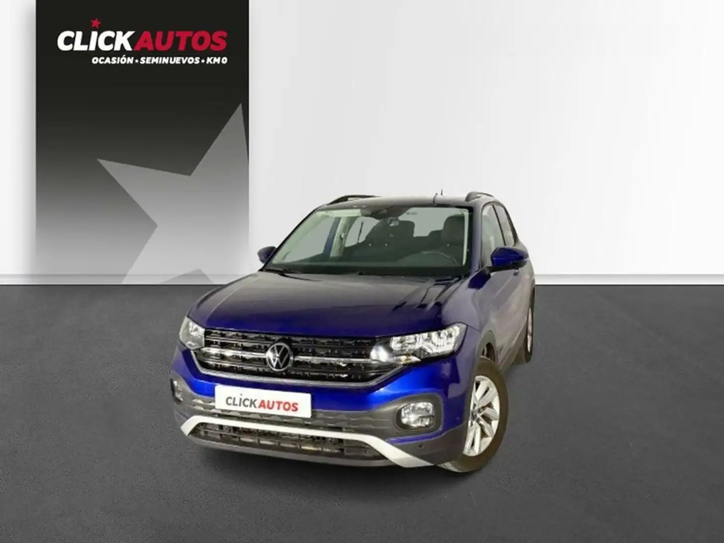 Volkswagen T-Cross 1.0 TSI 110CV Advance DSG Blauw - 1