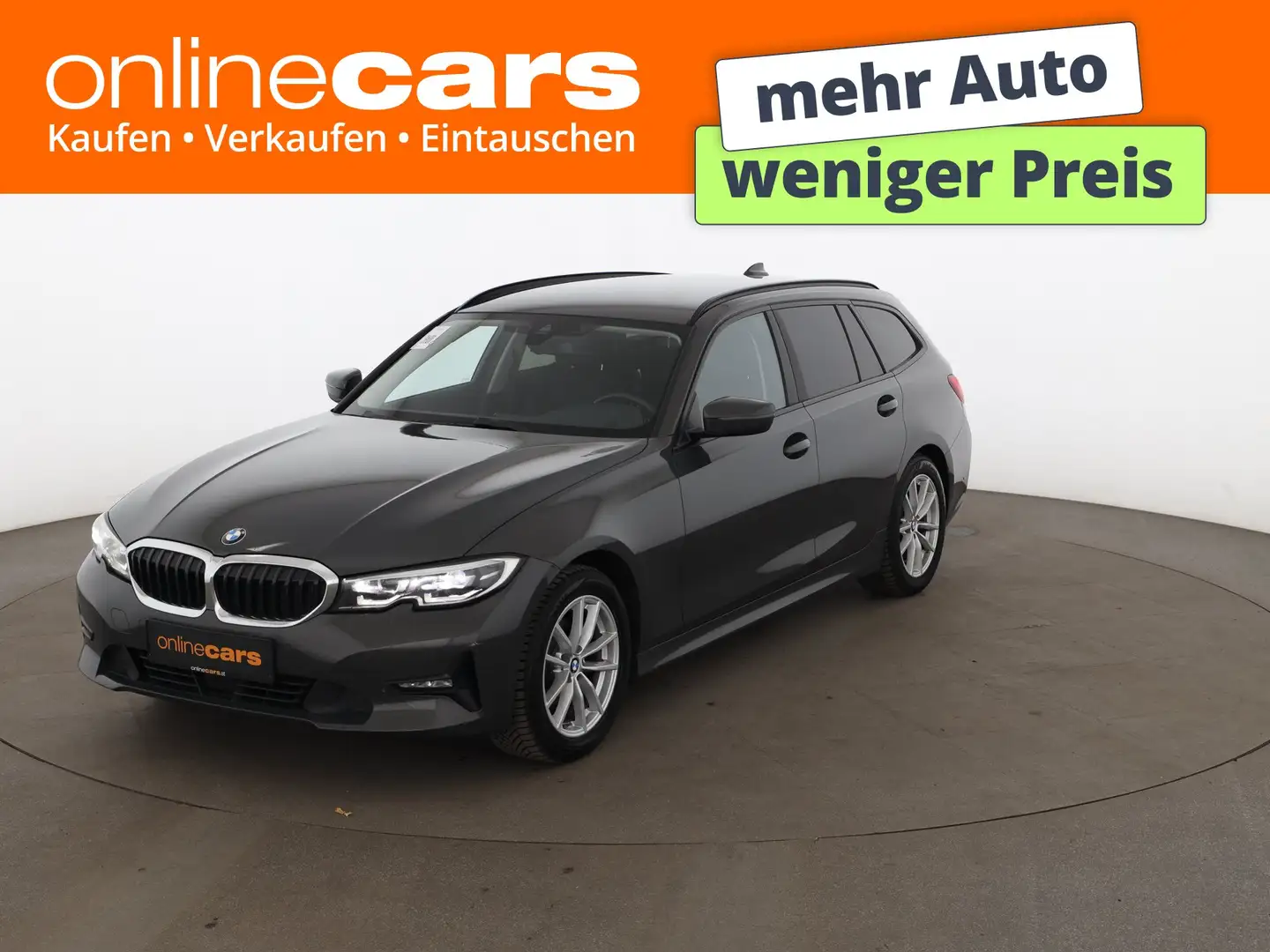 BMW 320 d Touring xDrive Advantage Aut LED RADAR NAVI Grau - 1