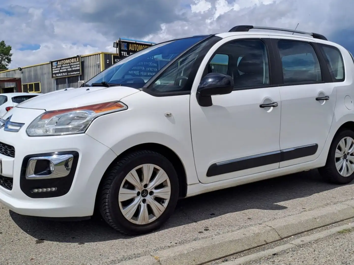 Citroen C3 Picasso 1.2 THP PureTech 110 cv Blanc - 1