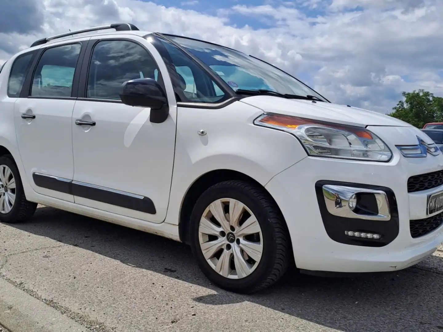 Citroen C3 Picasso 1.2 THP PureTech 110 cv Blanc - 2