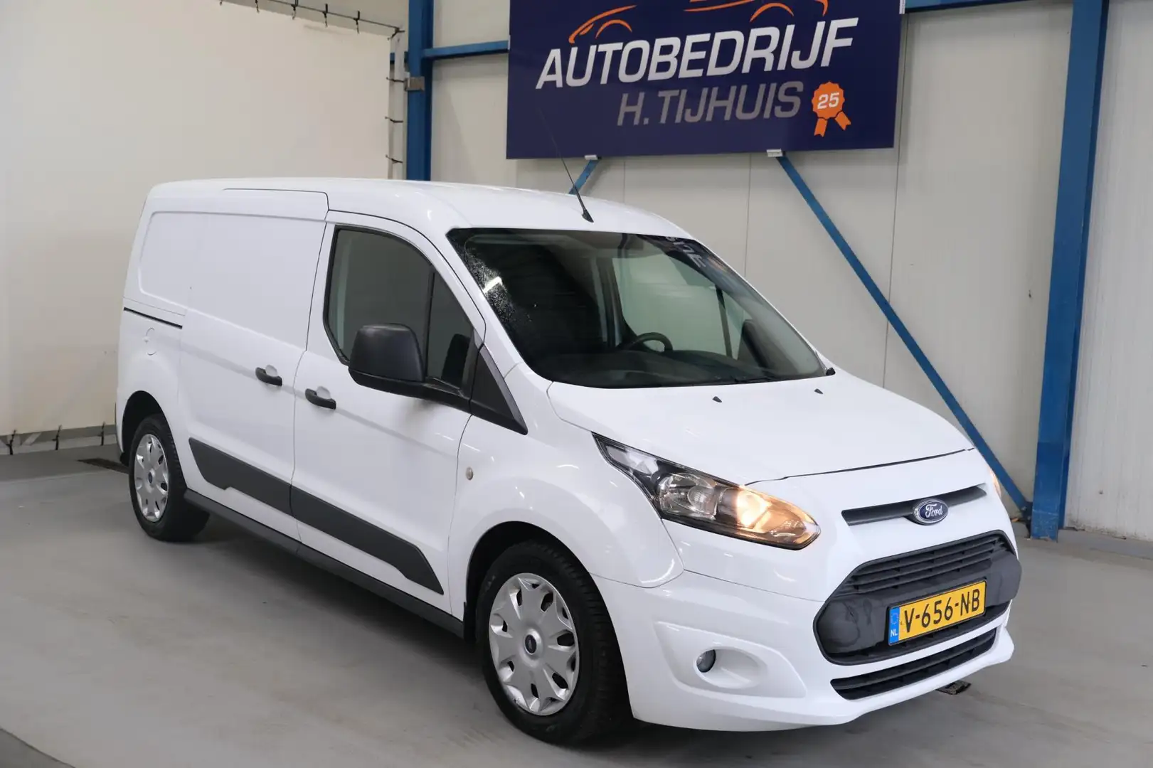Ford Transit Connect 1.6 TDCI L2 - Airco, PDC. Blanco - 1