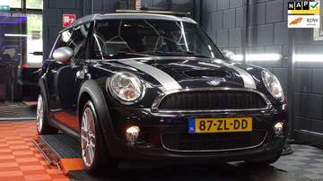 Mini 1.6 Dubbel Panodak Lederen bekleding, vol opt