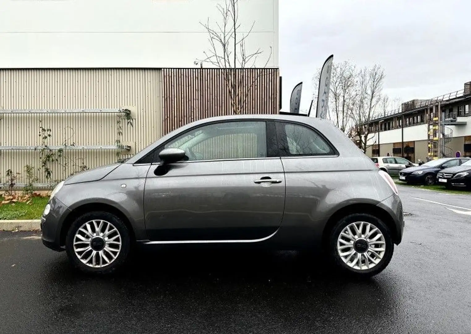 Fiat 500 1.2 8V 69CH LOUNGE COURROIE NEUVE Gris - 2