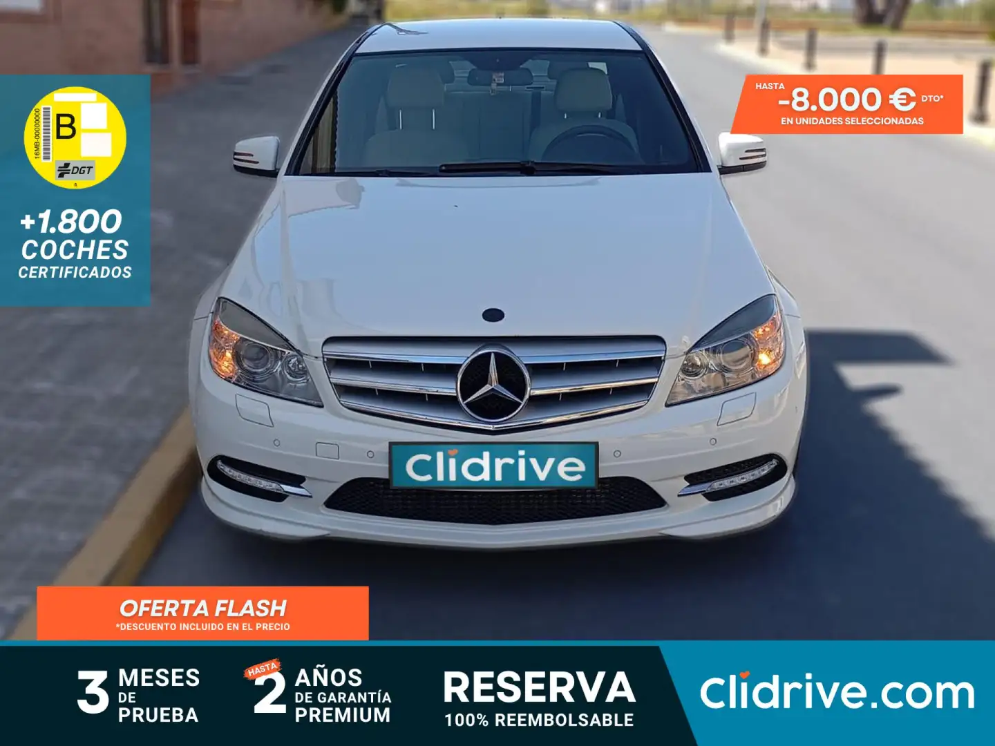 Mercedes-Benz C 200 CDI Blue Efficiency Blanco - 1