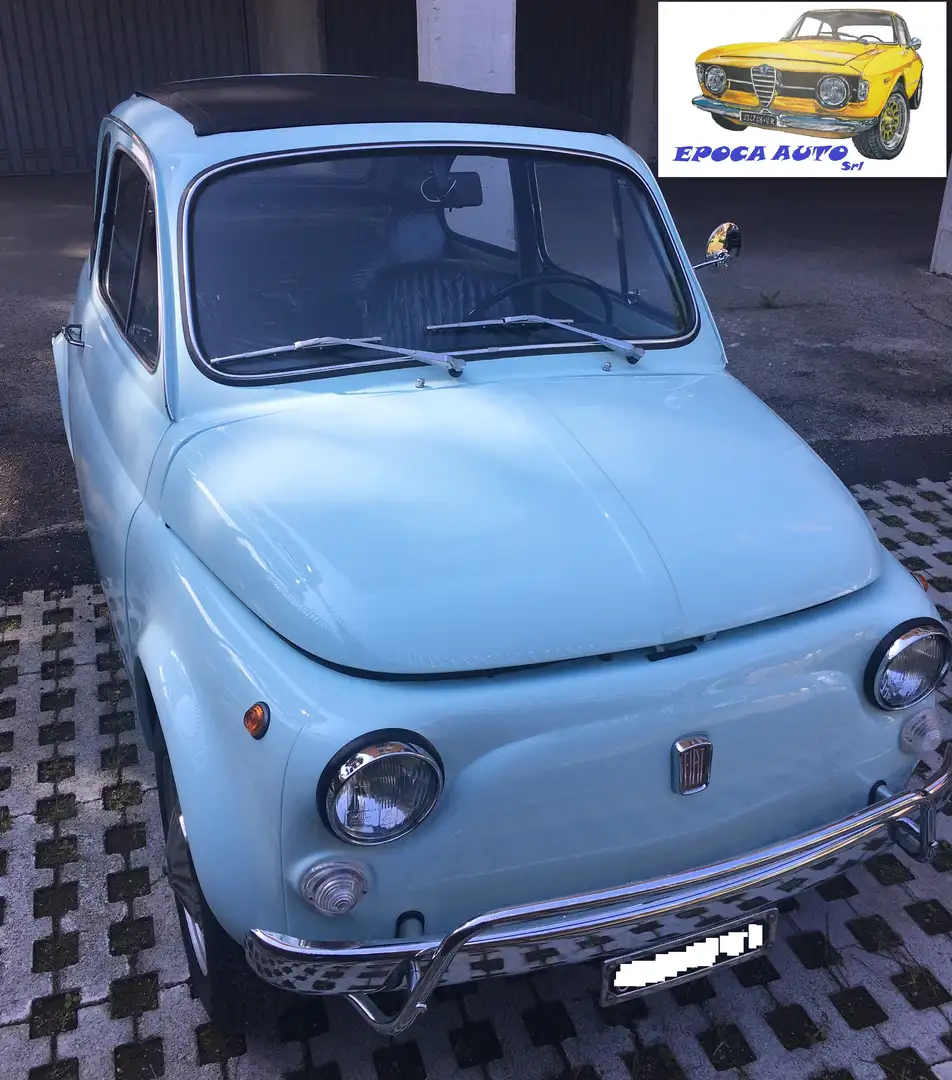 Fiat Cinquecento 500 L Blauw - 1