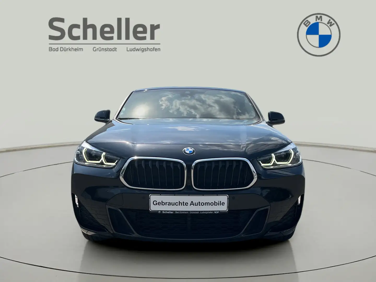 BMW X2 xDrive25e M Sportpaket DAB LED Navi Tempomat Zwart - 2