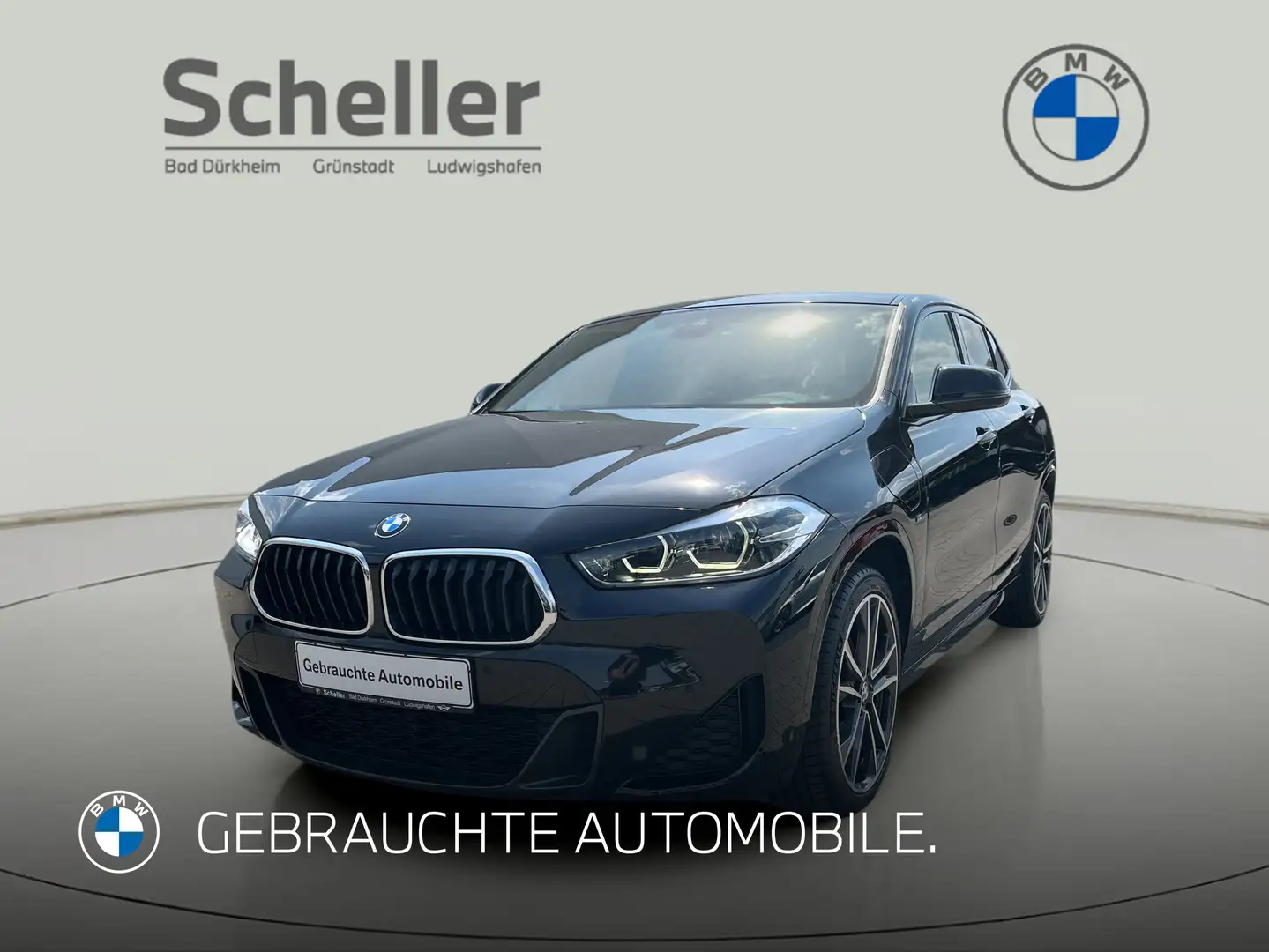 BMW X2 xDrive25e M Sportpaket DAB LED Navi Tempomat Zwart - 1