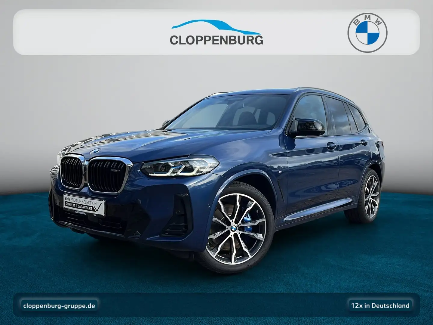 BMW X3 M 40i ZA Head-Up+Navi+Pano+Laser+ACC+SHZ+KeyGO Blau - 1