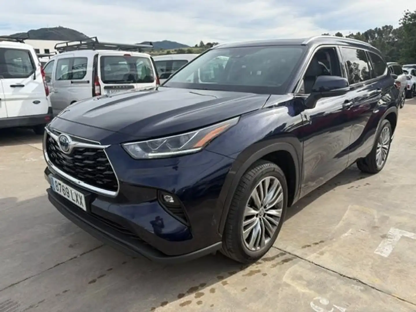 Toyota Highlander 2.5 Advance P. Met. Techo Panorámico Azul - 1