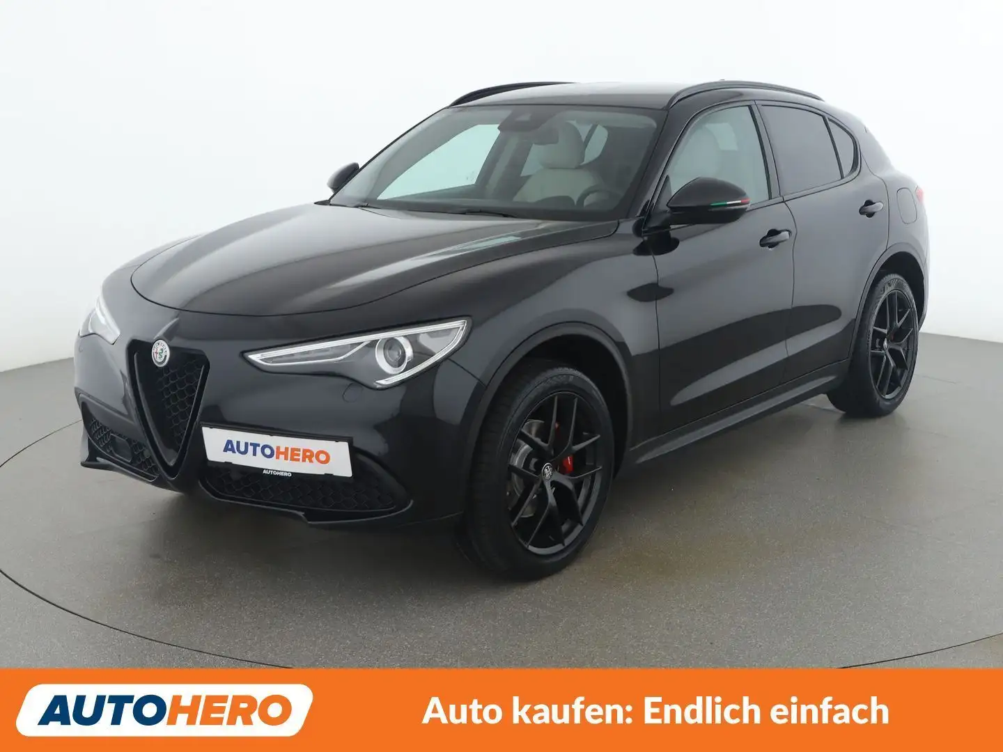 Alfa Romeo Stelvio 2.0 Turbo B-Tech Q4 Schwarz - 1